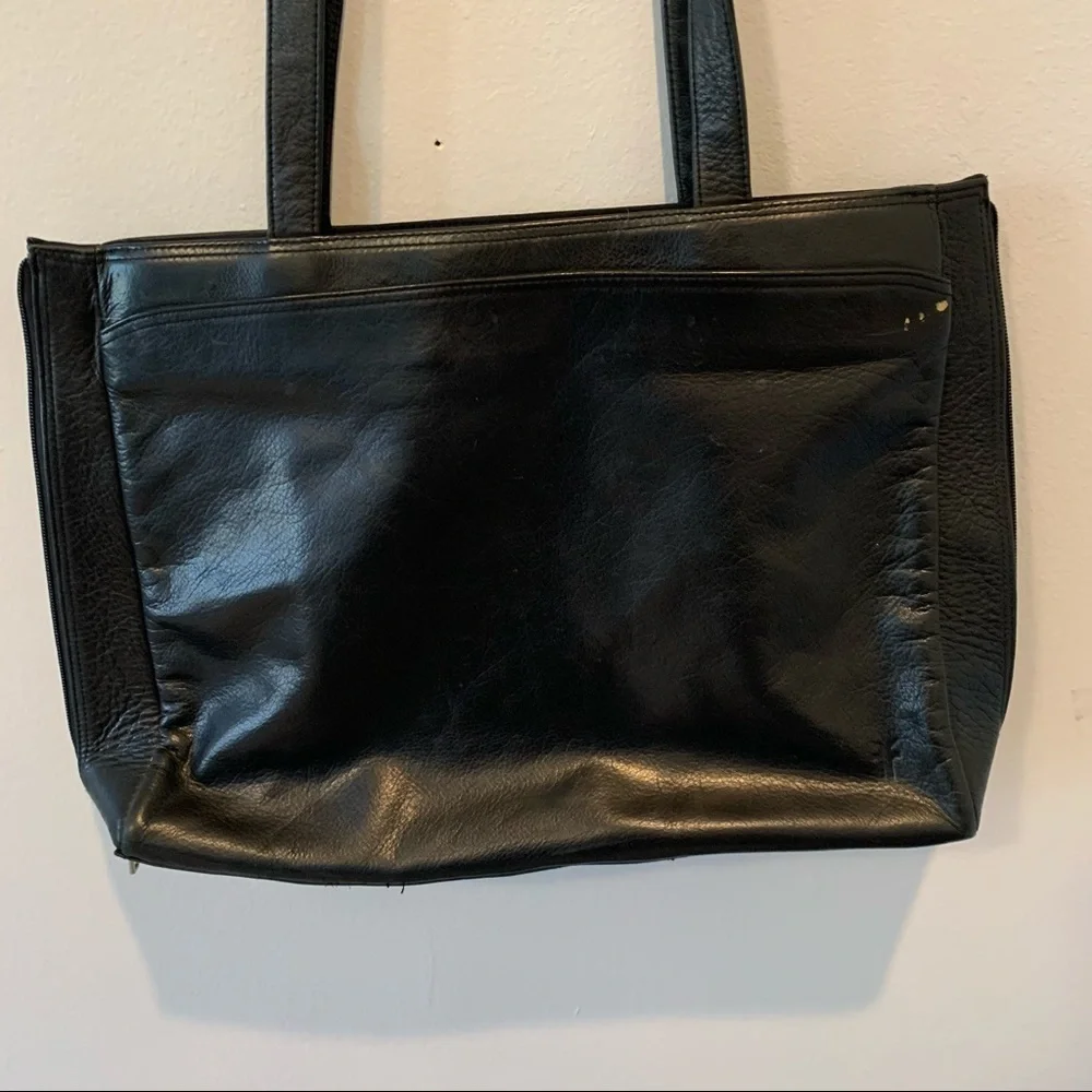 Frye Leather Zip Around Lap Top/Briefcase